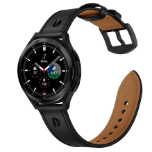 Tech-Protect varžtinė juostelė, skirta Samsung Galaxy Watch 4 / 5 / 5 Pro / 6 / 7 / FE - juoda