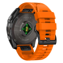 Tech-Protect silikoninis dirželis, skirtas Garmin Fenix ​​5 / 6 / 6 Pro / 7 / 8 (47 mm) / E - Orange