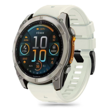 Tech-Protect Silikoninės linijos silikoninis dirželis, skirtas Garmin Fenix ​​5 / 6 / 6 Pro / 7 / 8 (47 mm) / E - Titani