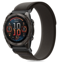 Tech-Protect nailoninis dirželis, skirtas Garmin Fenix ​​5/6/6 Pro / 7/8 (47MM) – juodas