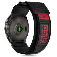 Tech-Protect Scout Pro dirželis, skirtas Garmin Fenix ​​5X / 5X PLUS / 6X / 6X Pro / 7X / 8 (51 MM) - juodas