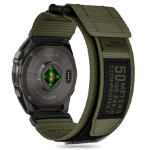 Tech-Protect Scout Pro dirželis, skirtas Garmin Fenix ​​5X / 5X PLUS / 6X / 6X Pro / 7X / 8 (51 MM) – žalias