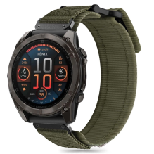 Tech-Protect Scout Pro dirželis, skirtas Garmin Fenix ​​5X / 5X PLUS / 6X / 6X Pro / 7X / 8 (51 MM) – žalias