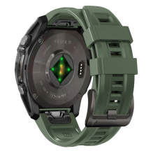 Tech-Protect Silicone Strap for Garmin Fenix 5S / 5S PLUS / 6S / 6S Pro / 7S / 8 (43MM) - Green