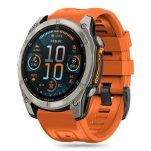 Tech-Protect Silicone Strap for Garmin Fenix 5S / 5S PLUS / 6S / 6S Pro / 7S / 8 (43MM) - Orange