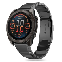 Tech-Protect SteelBand Garmin Fenix ​​5X / 5X PLUS / 6X / 6X Pro / 7X / 8 dirželis (51 MM) – juodas