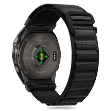 Tech-Protect Nylon Pro dirželis Garmin Fenix ​​5/6/6 Pro / 7/8 (47MM) – juodas