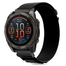 Tech-Protect Nylon Pro dirželis Garmin Fenix ​​5/6/6 Pro / 7/8 (47MM) – juodas