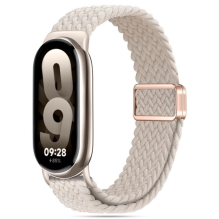 Tech-Protect NylonMag dirželis, skirtas Xiaomi Smart Band 8 / 9 / NFC - smėlio spalvos