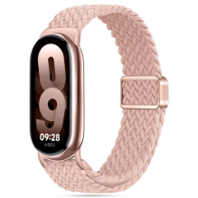 Tech-Protect NylonMag dirželis, skirtas Xiaomi Smart Band 8 / 9 / NFC - rožinė