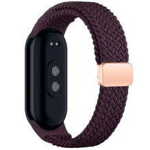 Tech-Protect NylonMag dirželis, skirtas Xiaomi Smart Band 8/9 / NFC – violetinė