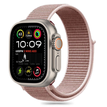 Tech-Protect nailoninis dirželis, skirtas Apple Watch 6/7/8/9/10/SE (40/41/42 MM) – rožinis