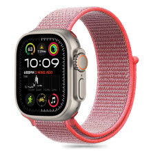 Tech-Protect nailoninis dirželis, skirtas Apple Watch 6/7/8/9/10/SE (40/41/42 MM) – rožinis