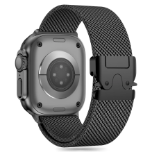 Tech-Protect Milano dirželis, skirtas Apple Watch 6 / 7 / 8 / 9 / 10 / SE / Ultra 1 / 2 (44 / 45 / 46 / 49 MM) – juodas