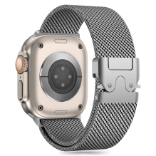 Tech-Protect Milano dirželis, skirtas Apple Watch 6 / 7 / 8 / 9 / 10 / SE / Ultra 1 / 2 (44 / 45 / 46 / 49 MM) – sidabri