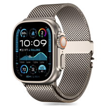 Tech-Protect Milano dirželis, skirtas Apple Watch 6 / 7 / 8 / 9 / 10 / SE / Ultra 1 / 2 (44 / 45 / 46 / 49 MM) - titanas