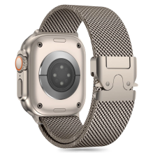 Tech-Protect Milano dirželis, skirtas Apple Watch 6 / 7 / 8 / 9 / 10 / SE / Ultra 1 / 2 (44 / 45 / 46 / 49 MM) - titanas