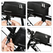 Wozinsky phone bag for bike frame on the frame phone cover for 6.5 inch 1.5L black (WBB2BK)