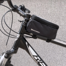 Wozinsky phone bag for bike frame on the frame phone cover for 6.5 inch 1.5L black (WBB2BK)