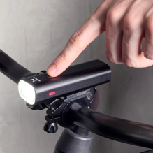 Wozinsky WSBLB1 front and rear USB-C bicycle light set - black