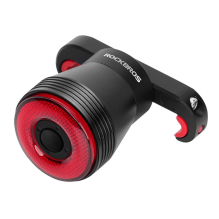 Rockbros Q5 Rear Bike Light with Intelligent Stop System - Black