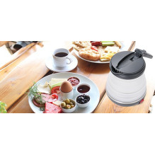 Adler AD 1279 electric kettle 0.6 L 750 W Black, White