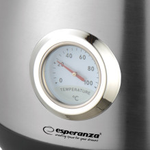 Esperanza EKK029 Elektrinis virdulys su termometru 1,7 L 2200 W Inox