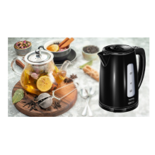 MPM Cordless kettle MCZ-112black 1,7 L, 2200 W