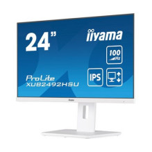 iiyama XUB2492HSU-W6 kompiuterio monitorius 60,5 cm (23,8 colio) 1920 x 1080 pikselių Full HD LED baltas