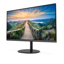 AOC V4 U27V4EA kompiuterio monitorius 68,6 cm (27 colių) 3840 x 2160 pikselių 4K Ultra HD LED juodas