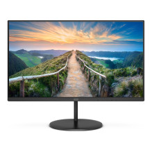 AOC V4 U27V4EA kompiuterio monitorius 68,6 cm (27 colių) 3840 x 2160 pikselių 4K Ultra HD LED juodas