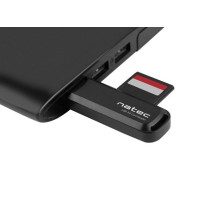 NATEC Scarab 2 card reader Black USB 3.0 Type-A