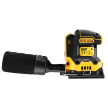 Atsitiktinis orbitinis šlifuoklis 18V DCW200NT DEWALT 13500 OPM juoda, geltona