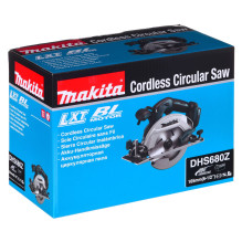 Makita DHS680Z nešiojamas diskinis pjūklas turkio spalvos 5000 RPM 18 V