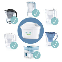 Brita MX+ Pro Pure Performance filtras 2 vnt