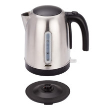 MPM MCZ-102M electric kettle 1.7 L 2200 W Black, Stainless steel