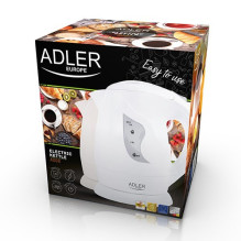 Adler AD 08b elektrinis virdulys 1 L Beige 850 W