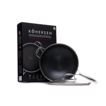 Kohersen Black Cube 32 cm wok