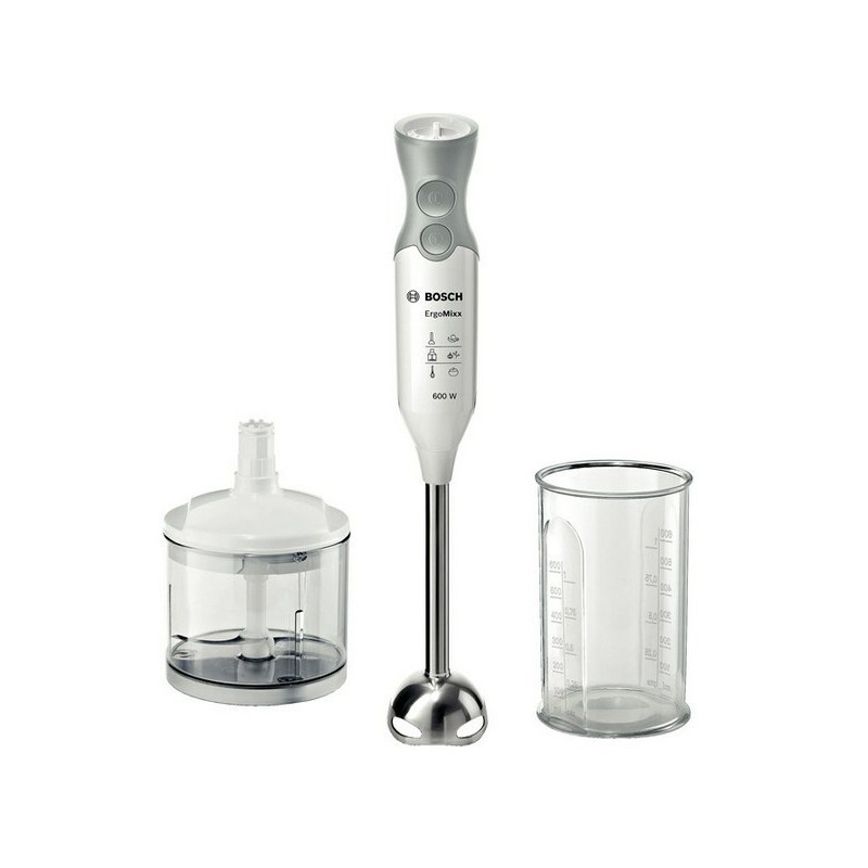 Bosch ErgoMixx MSM66120 Immersion blender 600 W Grey, White