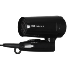 Braun Satin Hair 3 Style&amp;Go 1600 W Black