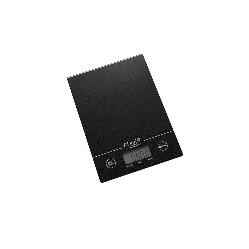 Adler AD 3138 b Mechanical kitchen scale Black Countertop Rectangle