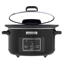 Crock-Pot CSC052X lėta viryklė 4,7 L juoda, sidabrinė