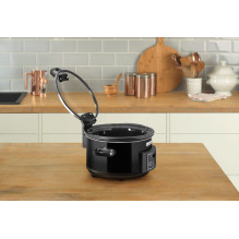 Crock-Pot CSC052X lėta viryklė 4,7 L juoda, sidabrinė