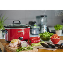 Crock-Pot SCV400RD lėta viryklė 3,5 L Juoda, Raudona