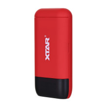 XTAR PB2S red battery...