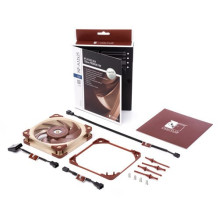 Noctua NF A12x25 ULN Computer case Fan 12 cm Beige, Red