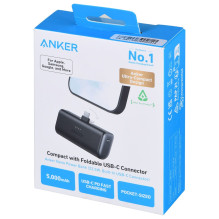 Anker Nano 5000 mAh juoda