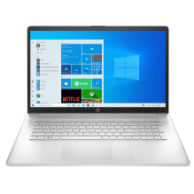 HP 17-CN0001TG nešiojamasis kompiuteris 43,9 cm (17,3 colio) HD+ Intel® Pentium® Silver N5030 8 GB DDR4-SDRAM 256 GB SSD