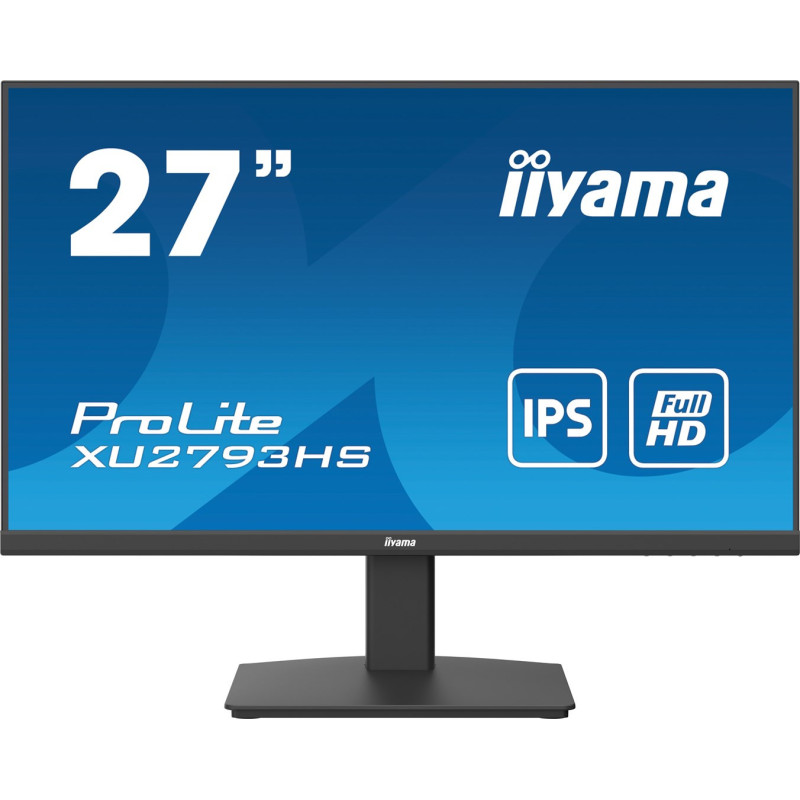 iiyama ProLite XU2793HS-B6 computer monitor 68.6 cm (27&quot;) 1920 x 1080 pixels Full HD LED Black