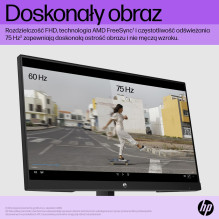 HP LED monitorius, TN (21,5 colio) 1920 x 1080 px Full HD juodas